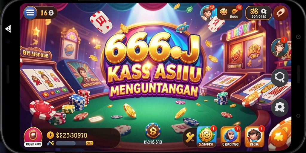 Tampilan gameplay Kasino yang menegangkan dan penuh warna.