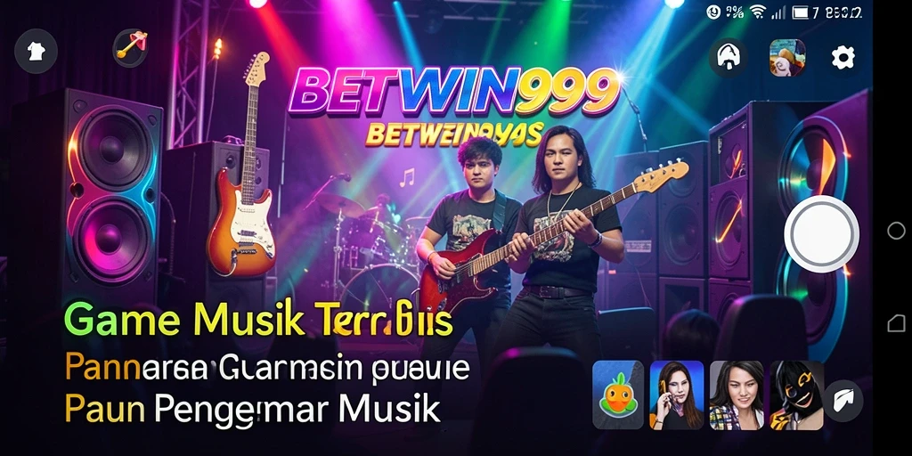 Screenshot dari gameplay BETWIN999 menampilkan pengalaman musik yang menarik.