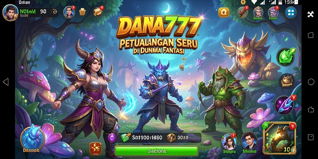 Gameplay DANA777 yang mengasyikkan dan penuh petualangan.