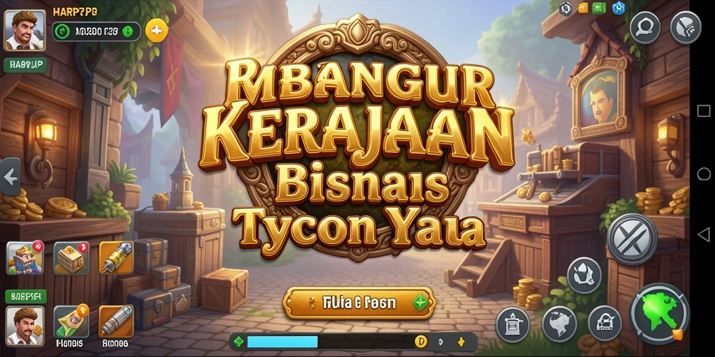 Tangkapan layar gameplay HARAPJP dengan elemen Tycoon yang menarik.