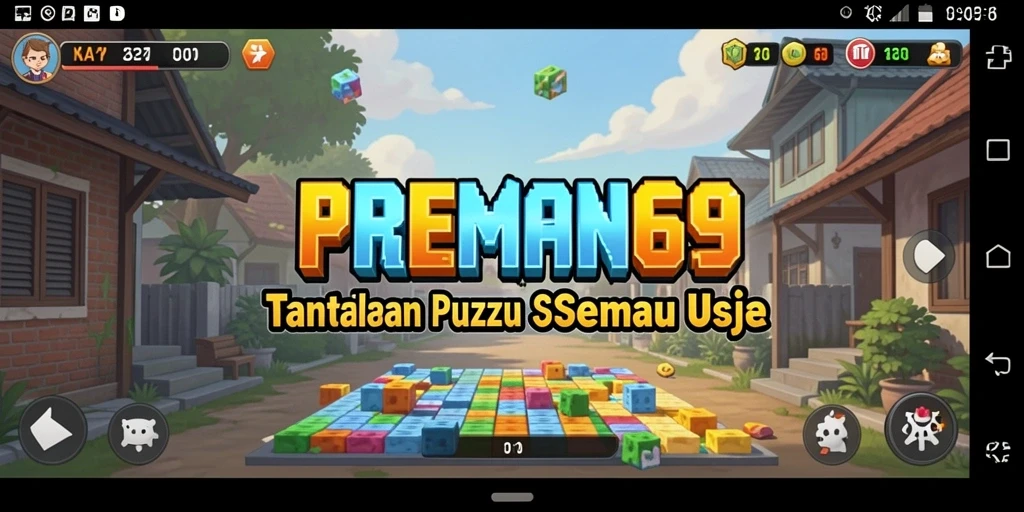 Screenshot gameplay PREMAN69 yang menampilkan teka-teki seru.