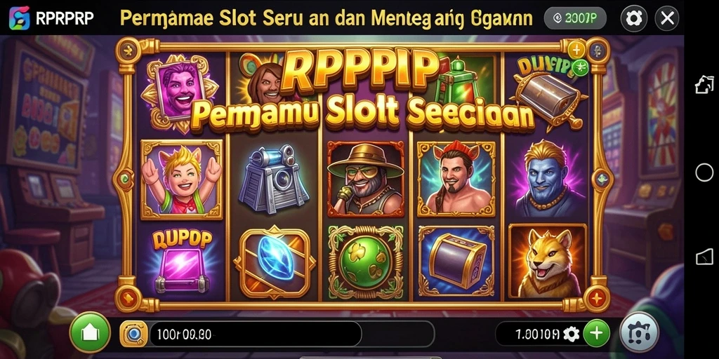 Screenshot gameplay RPRPRP yang menampilkan keseruan permainan Slot.